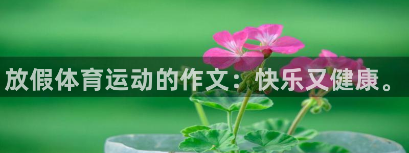 球客岛：放假体育运动的作文：快乐又健康。